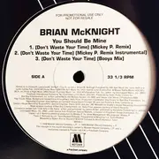 12inch Vinyl Single - Brian McKnight - You Should Be Mine (Don't Waste Your Time)