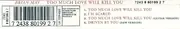 CD Single - Brian May - Too Much Love Will Kill You