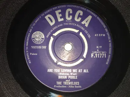 Brian Poole & The Tremeloes - I Can Dance