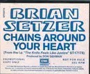 12inch Vinyl Single - Brian Setzer - Chains Around Your Heart