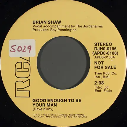 Brian Shaw - good enough to be your man