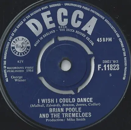 Brian Poole & The Tremeloes - Candy Man