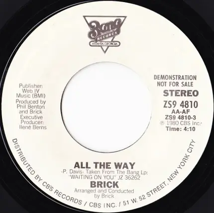 Brick - All The Way