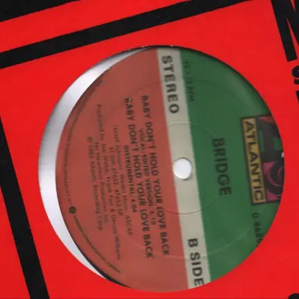 Bridge - Baby Don't Hold Your Love Back