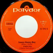 7inch Vinyl Single - Brigitt Petry - Jeder Geht Einmal Den Weg In Das Glück / Sunny-Honey-Boy - Mono