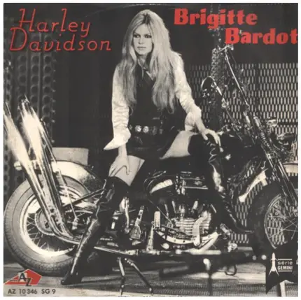 Brigitte Bardot - Harley Davidson