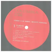 LP - Brigitte Fontaine - Comme À La Radio = ラジオのように - Lyric Insert