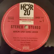 LP - Brigitte Mira , Bruno Fritz , Kurt Pratsch-Kaufmann , Erich Fiedler , Rosemarie Moogk , Fred Oldörp - Berlin Und Seine Lieder