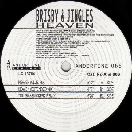 Brisby & Jingles - Heaven