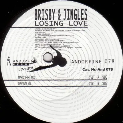 Brisby & Jingles - Losing Love