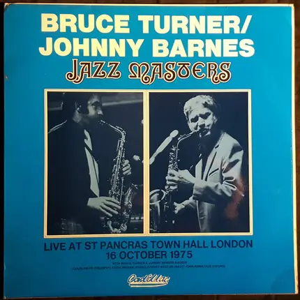 Bruce Turner / Johnny Barnes - Jazz Masters