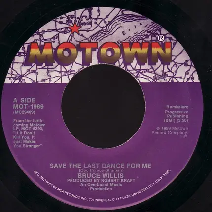 Bruce Willis - Save The Last Dance For Me