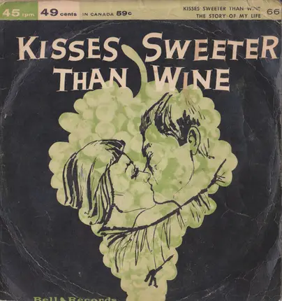 Bruce Adams / Jimmy Carroll And His Orchestra - Kisses Sweeter Than Wine / The Story Of My Life