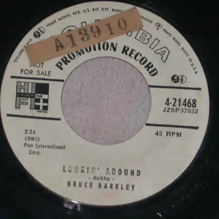 Bruce Barkley - Lookin' Around / Fingertip Rhythm