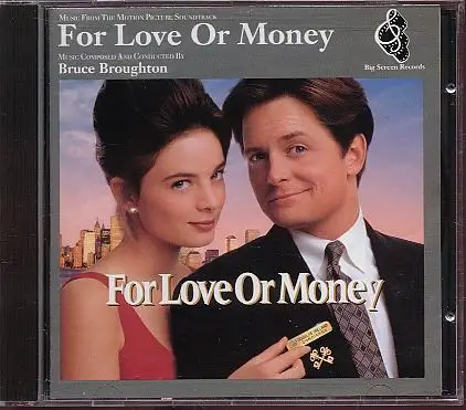 Bruce Broughton - For Love Or Money - Soundtrack