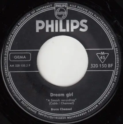Bruce Channel - Hey, Baby! / Dream Girl