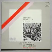 LP - Bruce Dickey , Charles Toet , Dana Maiben , Alice Robbins , Frances Conover Fitch - Affetti Musicali (Venezianische Instrumentalmusik Zur Zeit Monteverdis)