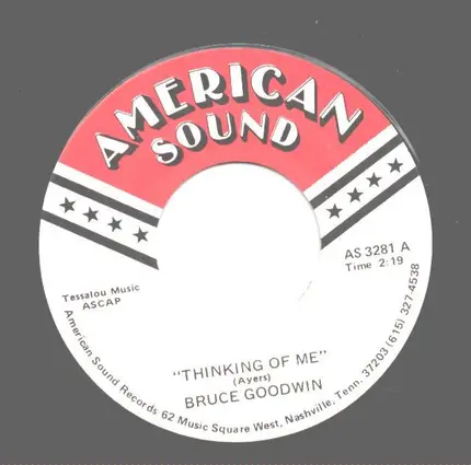 Bruce Goodwin - Thinkingof me/If thats the way you want it