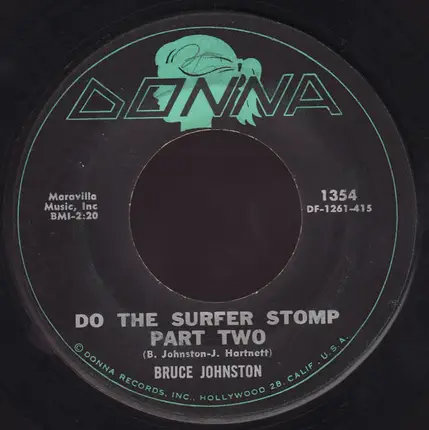 Bruce Johnston - Do The Surfer Stomp