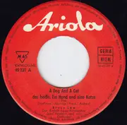 7inch Vinyl Single - Bruce Low Und Der Kinderchor Rudolf Lamy - A Dog And A Cat - Mono