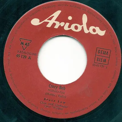 Bruce Low - Blue Missouri / Crazy Bob