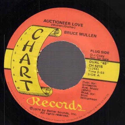 Bruce Mullen - Auctioneer Love / The Love In The Touch Of Her Hand