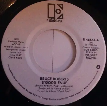 Bruce Roberts - S'Good Enuf