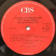 LP - Bruce Springsteen - The Wild, The Innocent & The E Street Shuffle