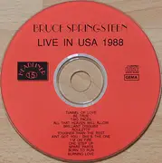 CD - Bruce Springsteen - Live In USA 1988
