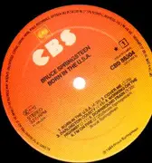 LP - Bruce Springsteen - Born In The U.S.A. - sunburst labels