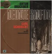 LP - Bruckner (Schuricht) - Sinfonie Nr. 9 (Urfassung) - white gold red labels