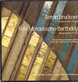 Anton Bruckner - Symphonie Nr. 3 / Symphonie Nr. 4
