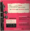 LP - Bruch / Beethoven - Concerto No. 1 In G Minor For Violin And Orchestra / Romance No. 1 & No. 2