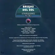 7inch Vinyl Single - Brujas Del Sol - Starquake - Orange-Clear