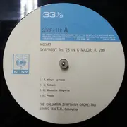 LP - Mozart - Symphonies Nos. 28 & 35 'Haffner' / 'Cosi Fan Tutte' Overture (Recorded In 1945) - Mono