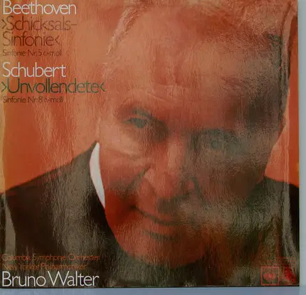 Beethoven / Schubert (Walter) - Sinfonie Nr. 5 / Sinfonie Nr. 8 H-moll 'Unvollendete'
