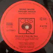 LP - Bruno Walter , Gustav Mahler , Columbia Symphony Orchestra - Sinfonie Nr.1 D-Dur (Der Titan)