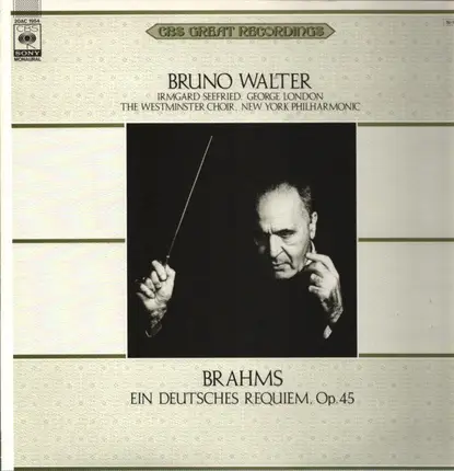 Brahms - Ein Deutsches Requiem, Op. 45 (Walter)