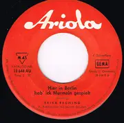7inch Vinyl Single - Bruno Fritz , Erika Brüning - Icke - Icke Und Berlin / Hier In Berlin Hab' Ick Murmeln Gespielt - Mono