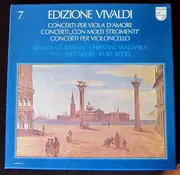 LP-Box - Bruno Giuranna , Christine Walevska , Vittorio Negri , Kurt Redel - Concerti Per Viola D'Amore - Concerti 'Con Molti Stromenti' - Concerti Per Violoncello