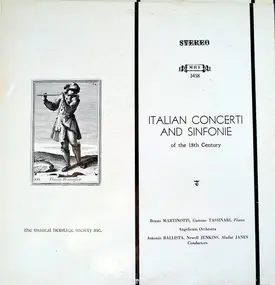 Antonio Ballista - Italian Concerti And Sinfonie Of The 18th Century