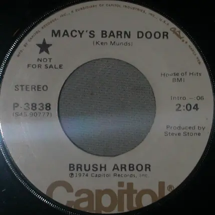 Brush Arbor - Macy's Barn Door