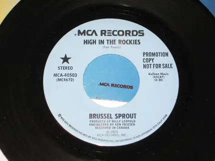 Brussel Sprout - High In The Rockies