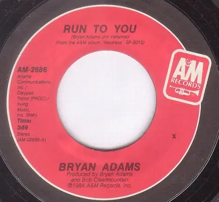 Bryan Adams - Run To You