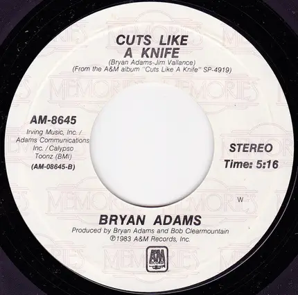 Bryan Adams - Straight From The Heart