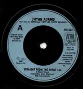 7inch Vinyl Single - Bryan Adams - Straight From The Heart