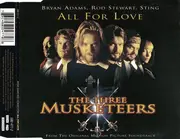CD Single - Bryan Adams , Rod Stewart , Sting - All For Love
