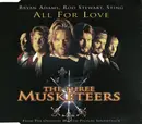 CD Single - Bryan Adams , Rod Stewart , Sting - All For Love