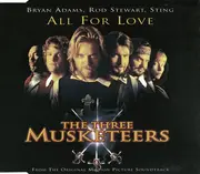 CD Single - Bryan Adams , Rod Stewart , Sting - All For Love