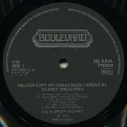 LP - Bryan Delaney - Million Copy Hit Songs Made Famous By Gilbert O'Sullivan